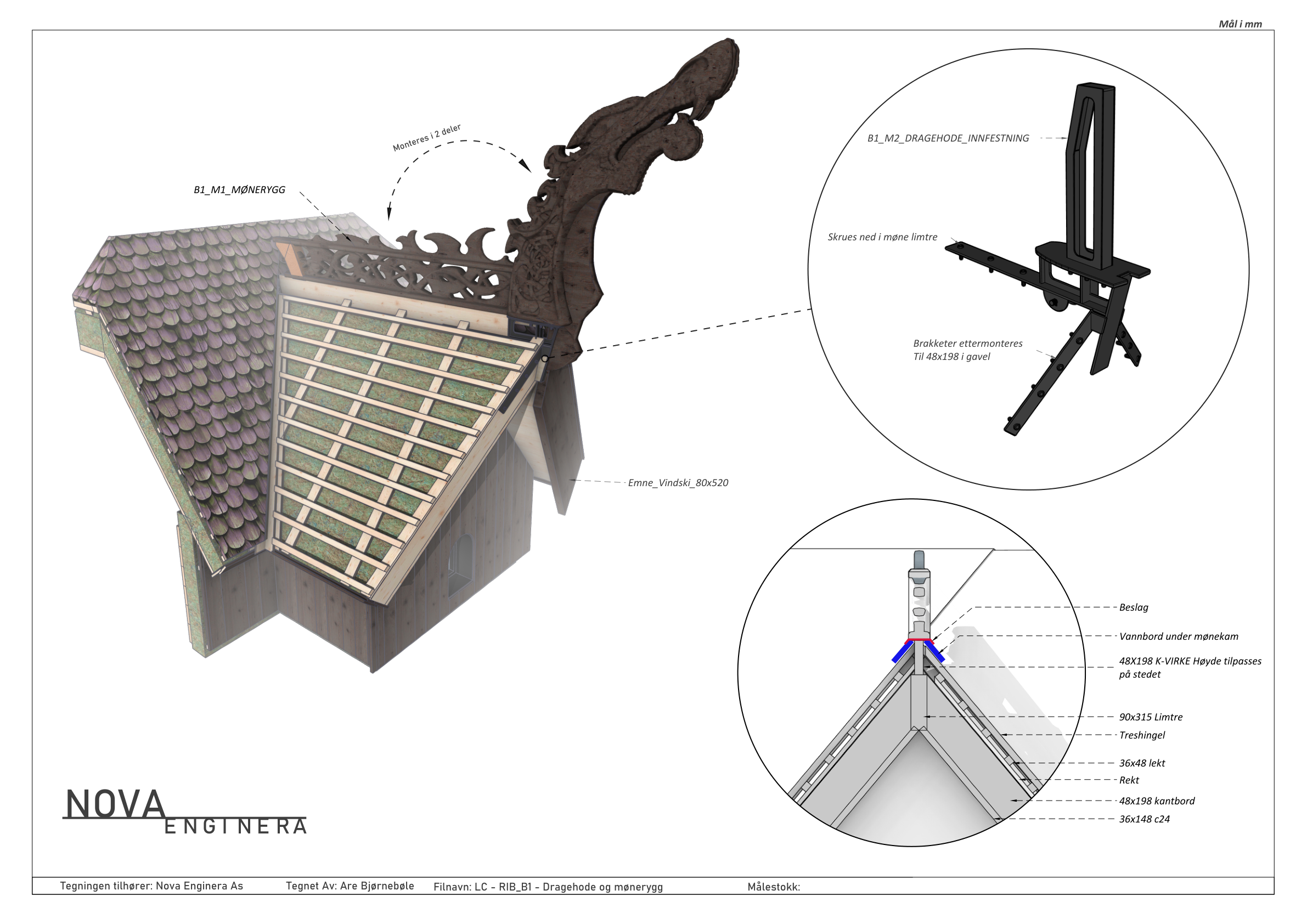 Dragehode og mønerygg — Lote Camp